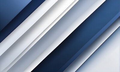 Obraz premium 3D abstract background with smooth lines in blue and white colors, Poster, template, wallpaper, banner 