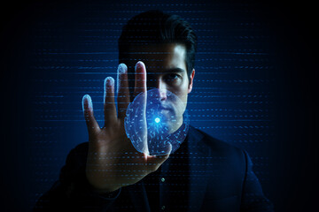 Futuristic Concept of Biometric Authentication with Fingerprint Scan