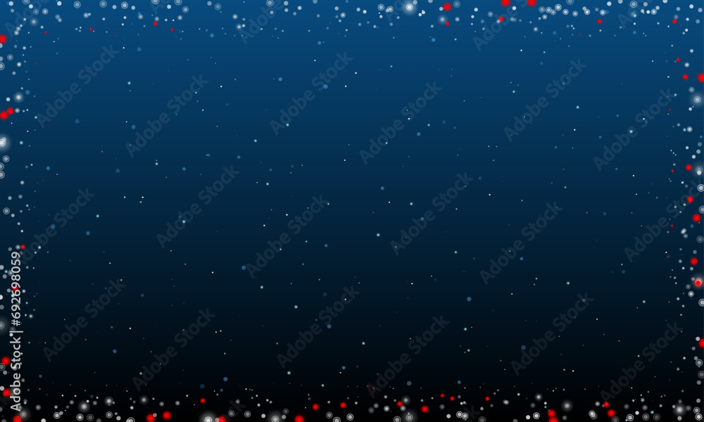 Poster on the right is the 50 percent symbol filled with white dots. pointillism style. abstract futuristic