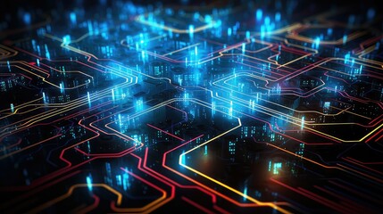 technology digital energy background illustration power renewable, electricity innovation, smgrid efficiency technology digital energy background