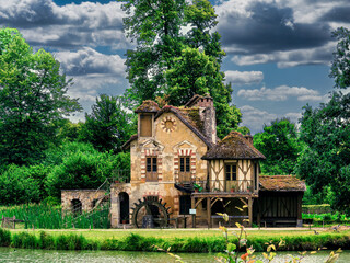 Moulin du Hameaux de la reine à Versailles