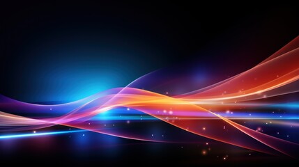 Illustration showing moving abstract energy environment background