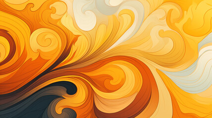 orange and white color gradient abstract background, art