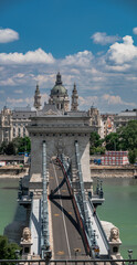 Széchenyi Chain Bridge at noon