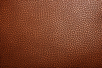 Close-up of dark brown leather texture with embossed pattern - obrazy, fototapety, plakaty