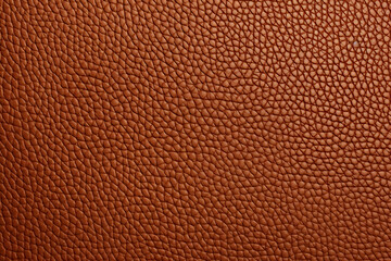 Closeup of light brown leather texture