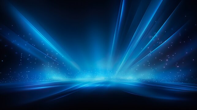 Fondo de ondas de color azul. Concepto para web. Generado por IA.