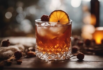 Autumn and winter cocktail - grog