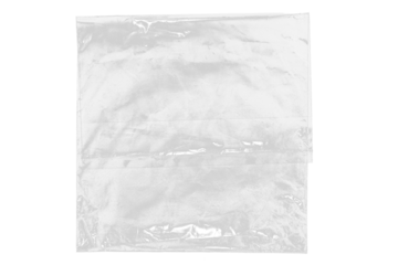 Isolated Plastic Wrap Texture on transparent background. Realistic crumpled plastic overlay and photo effect. Wrinkled Surface. For music CD covers, posters, greeting cards, banners, web design.