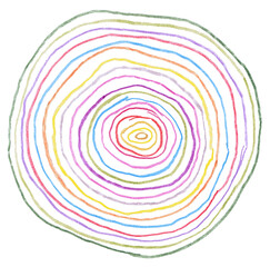 PNG Hand drawn scrawl sketch line circle doodle element. Pen, pencil, crayon on transparent background..