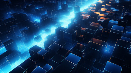 blue and black color gradient abstract background, background
