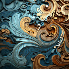 blue and brown color gradient abstract background, blue