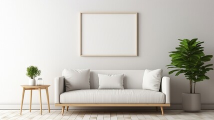 Fototapeta na wymiar modern living room with sofa