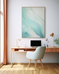The Calming Rhythms trend transforms a workplace into a serene setting with fluid visuals. Simple abstract patterns evoke emotional well-being, fostering tranquility and mental balance.