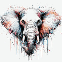 "Colores en la Piel de Elefante"