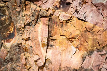 brown stone background with sharp edges