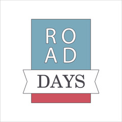 Road Days Tiny Logo Design
