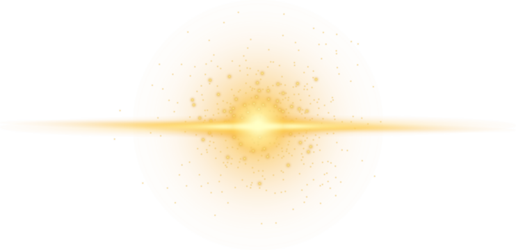 Glittering particles on transparent background. Golden sparkling lights. Christmas Holiday glow particle. Magic star effect. Star dust sparkling particles. PNG image	