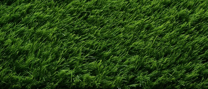 green Grass texture background,Soccer field in football stadium background, can be used for printed materials like brochures, flyers, business cards.	
