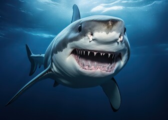 Obraz premium great white shark