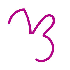 Wriggly scribble doodle line vector 