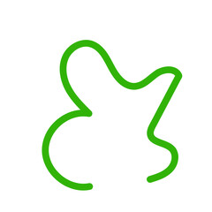 Wriggly scribble doodle line vector 