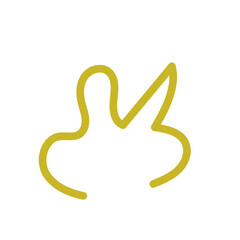 Wriggly scribble doodle line vector 