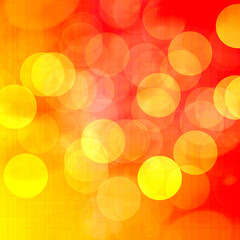 Red square  bokeh background for seasonal, holidays, celebrations and all design works