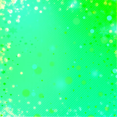 green abstract square background banner, with copy space for text or your images