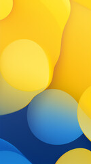 yellow and blue color gradient abstract background, art