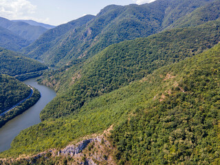 Krichim Reservoir at Rhodopes Mountain, Bulgaria