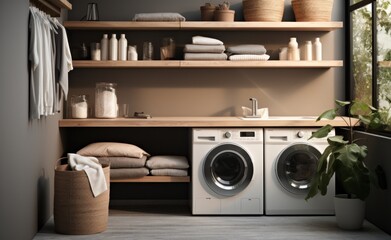 four tips to help keep your laundry room looking tidy