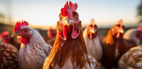 free photo of chickens