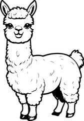 Alpaca Head SVG Bundle, Alpaca SVG, Cartoon Alpaca SVG, Christmas Alpaca svg, Winter Animal svg, Wildlife svg, Rustic svg