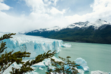 Glaciar Perito Moreno, El Calafate, Argentina, Patagonia - obrazy, fototapety, plakaty