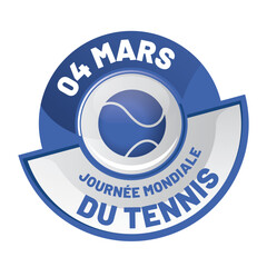 journée mondiale du tennis le 4 mars 2024 et 2025 © kotoyamagami