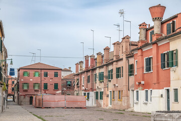 Wohnviertel in Giudecca Venedig