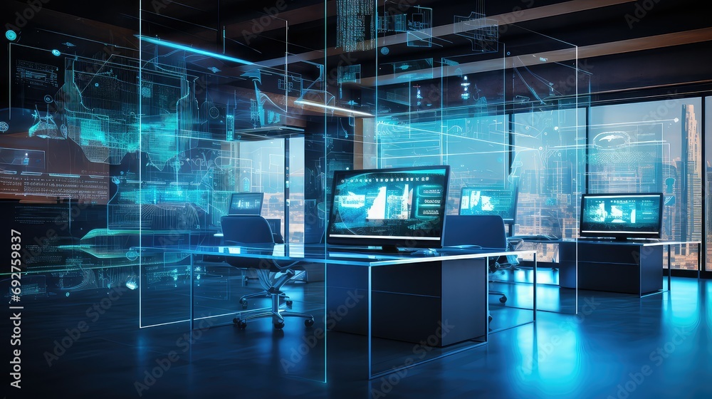 Poster digital data electronic background illustration computer software, network internet, base analytics 