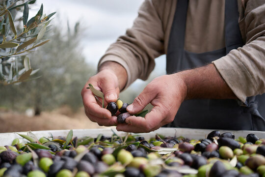 olive raccolta olio 