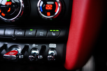 Modern Heated Seat Button