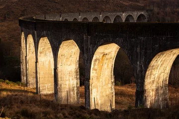 Foto op geborsteld aluminium Glenfinnanviaduct glenfinnan viaduc 