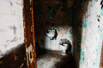 Ohio Reformatory prison tour. 