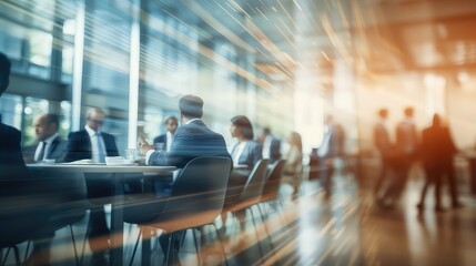 technology blur business background illustration finance strategy, teamwork leadership, innovation growth technology blur business background