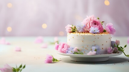Obraz na płótnie Canvas sweet sugar cake food illustration frosting icing, vanilla buttercream, sponge pastry sweet sugar cake food