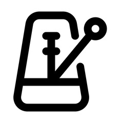 Metronome Line UI Icon