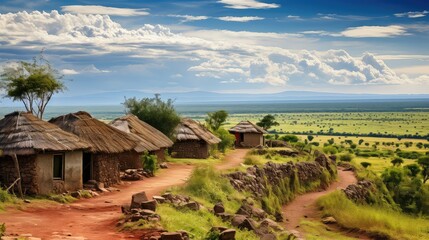 tectonic rift valley landscape illustration fault escarpment, plateau lake, basin erosion tectonic rift valley landscape