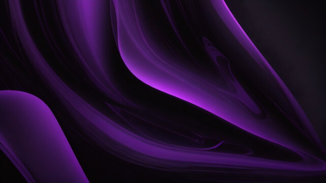 Moderner einfacher dunkelvioletter abstrakter Hintergrund f&uuml;r breites Banner. Lila polygonaler abstrakter Hintergrund. geometrische Illustration mit Farbverlauf. Hintergrundtexturdesign f&uuml;r Poster, Ba