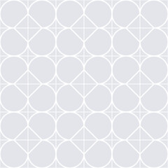 Circle art seamless pattern background.
