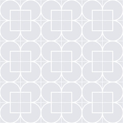 Circle art seamless pattern background.