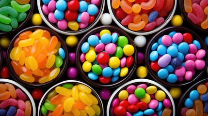 Fototapeta na wymiar lollipops treat candy food illustration caramels toffee, fudge nougat, licorice marshmallows lollipops treat candy food